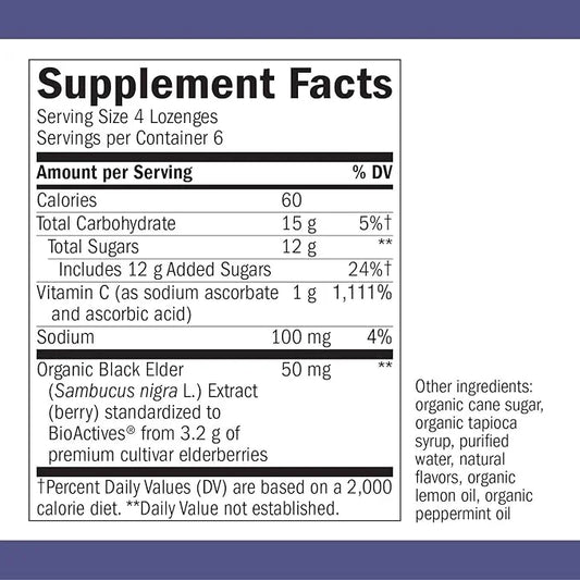 Nature’s Way Sambucus Elderberry Lozenges, 1000 24 Count