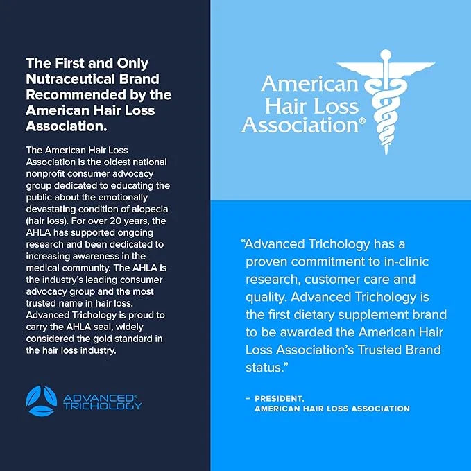 DHT Blocker - Hair Growth Supplement for Genetic Thinning for Men and Women | Approved* by American Hair Loss Association ...