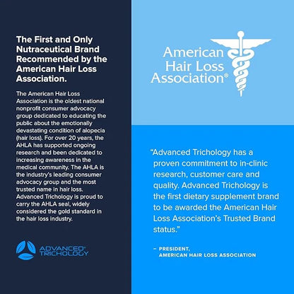 DHT Blocker - Hair Growth Supplement for Genetic Thinning for Men and Women | Approved* by American Hair Loss Association ...