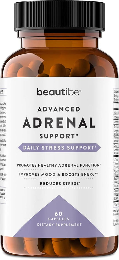 Adrenal Support for Women & Men 60 Non-GMO