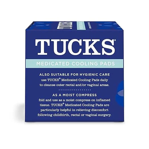 TUCKS Medicated Cooling Pads, 100 Count