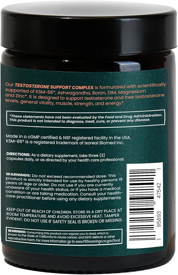 Testosterone Support Complex (180ct) 2