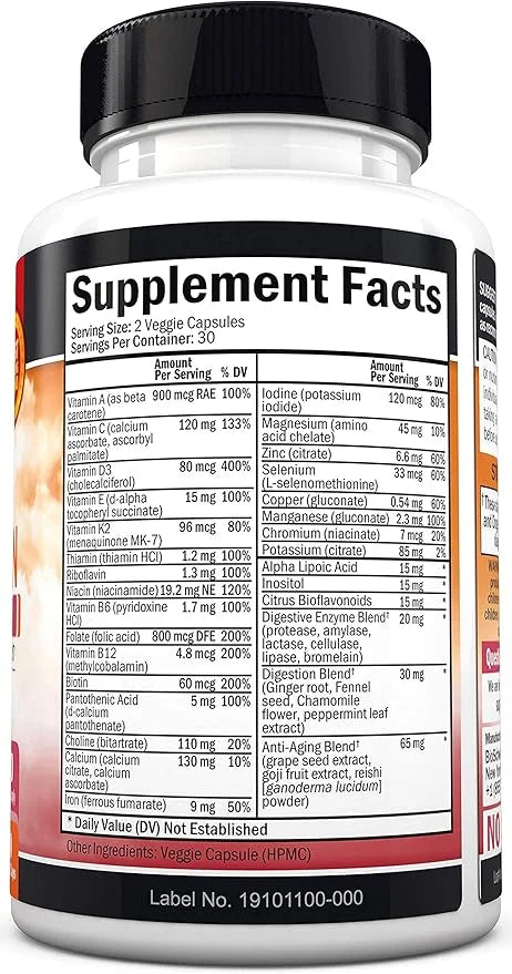 Multivitamin for Women with Vitamin D3 60Ct