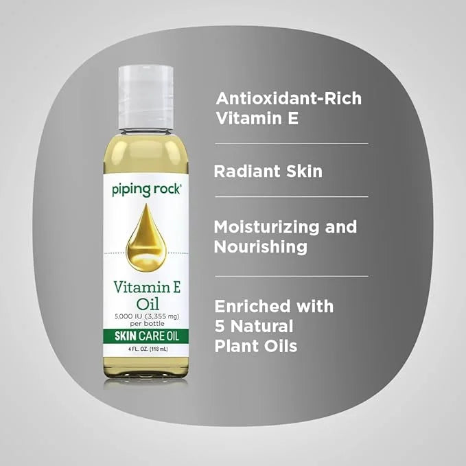 Piping Rock Vitamin E Oil 5000 IU 4 floz