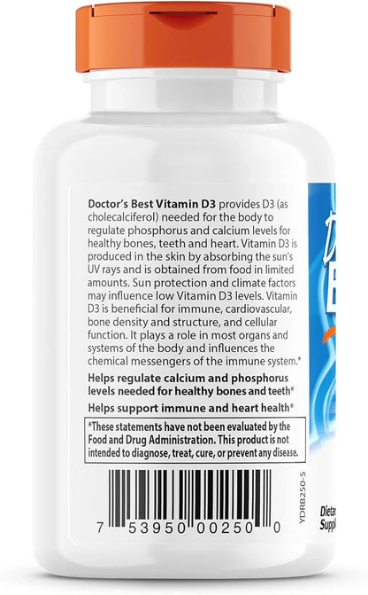 Doctor's Best Vitamin D3 5,000 IU 360 Count 1)