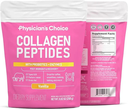Physician's CHOICE Collagen Peptides Powder (Hydrolyzed Protein
