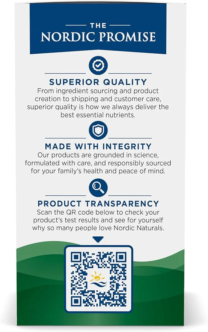 Nordic Naturals Immune Mushroom Complex, Unflavored 60 Capsules 30 Servings