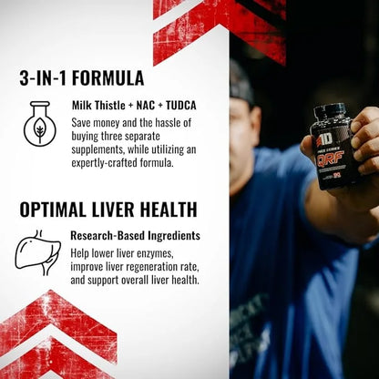 1st Detachment - QRF 3 in 1 Liver 60 Capsules (30 Servings)