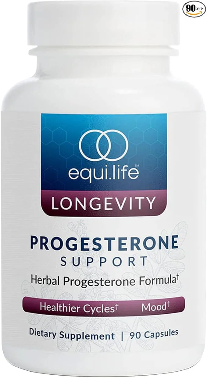 Equilife - Progesterone Support, Hormonal Balance for Women, Helps Promote Menstrual Pain Relief and Overall Balance, Rich...