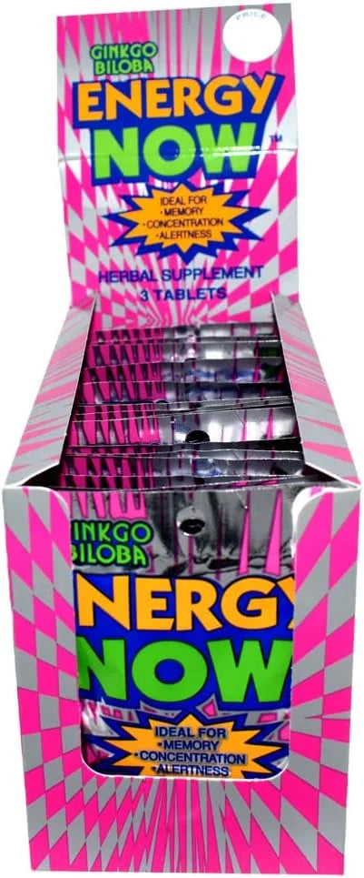 Energy Now Ginkgo Biloba 24pk Box