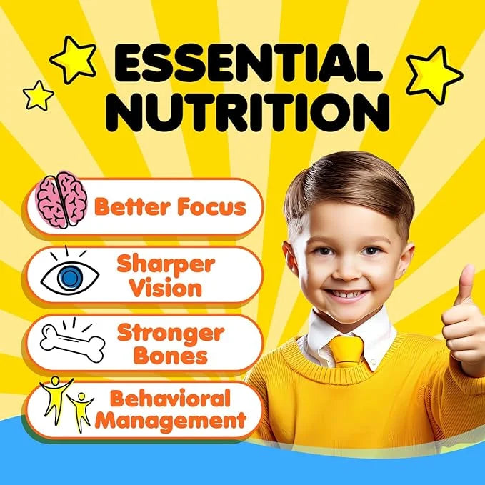 LABO Nutrition I My Kids Brain 76% Ultra-concentrated 3 DHA D3 & K2, Orange