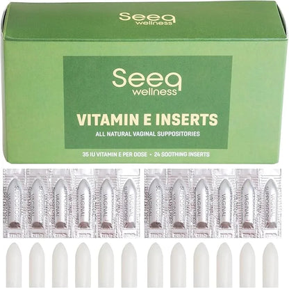 Vitamin E Suppositories 35 IU 24 Count