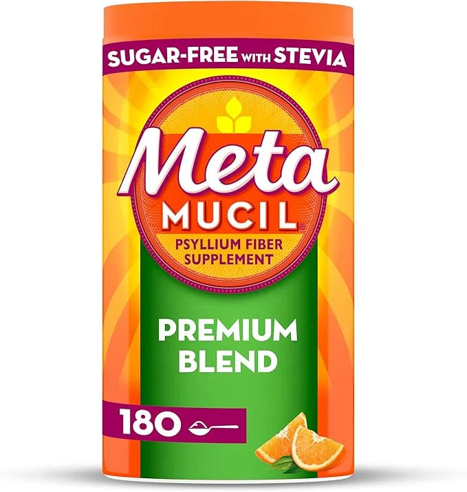 Metamucil Premium Blend, 4-in-1 Fiber Supplement 180 teaspoons