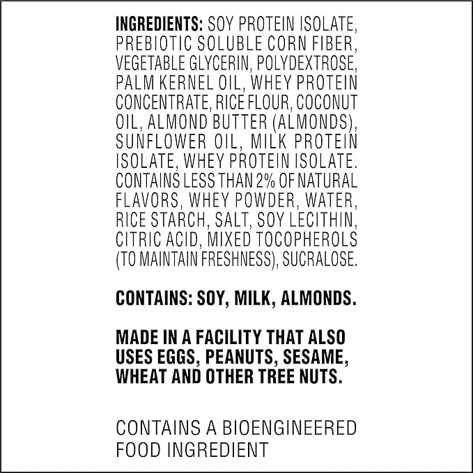 Atkins Snack Bar, Lemon Bar, 13g Protein, 3g Net Carbs, 1g Sugar, Made with Real Almond Butter, Gluten Free, High in Fiber...