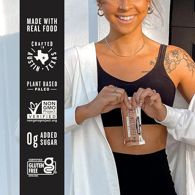 Thunderbird Bars Energy Snack, Gluten-Free with Protein, Healthy Real Food, Vegan Paleo Non-GMO, No Added Sugar, Hazelnut ...
